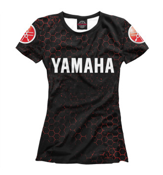 Футболка для девочек Yamaha - Honeycomb (Sleeves)