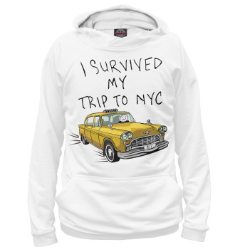 Худи для девочек I survived my trip to NY city