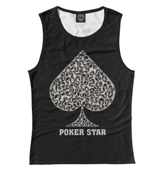 Майка для девочек Poker Star