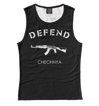 Майка для девочек Defend Chechnya