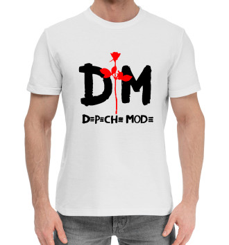 Мужская Хлопковая футболка Depeche Mode