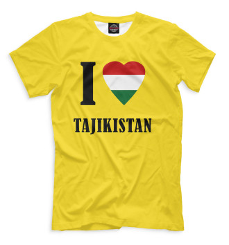 Футболка для мальчиков I love Tajikistan