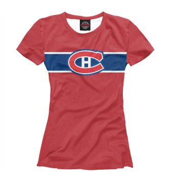 Женская Футболка Montreal Canadiens