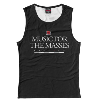 Женская Майка Music For The Masses