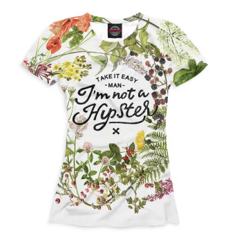 Футболка I'm not a hipster