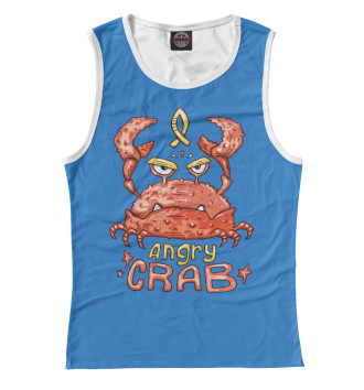 Женская Майка Hungry crab