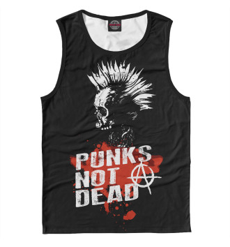 Майка для мальчиков Punks not dead