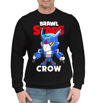 Хлопковый свитшот Brawl Stars, Crow