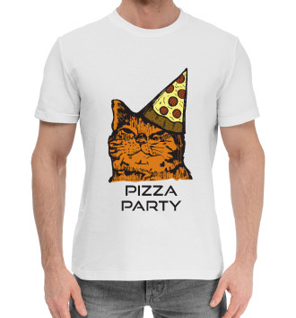 Хлопковая футболка Pizza Party
