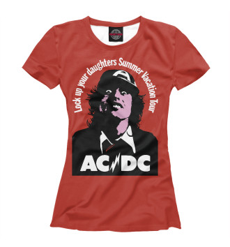 Футболка для девочек AC/DC
