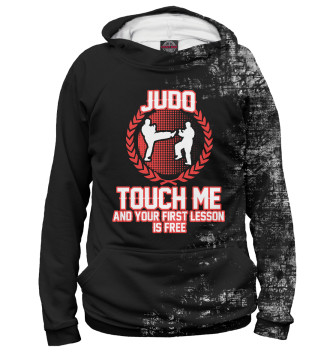 Худи для мальчиков JUDO TOUCH ME AND YOUR FIRS