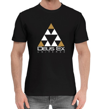 Мужская Хлопковая футболка Deus Ex