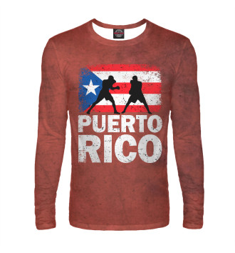 Мужской Лонгслив Vintage Puerto Rico