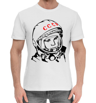 Хлопковая футболка Юрий Гагарин