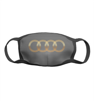 Маска для мальчиков Audi gold