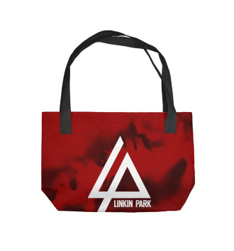 Пляжная сумка Linkin park abstract collection 2018