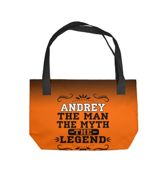 Пляжная сумка Андрей