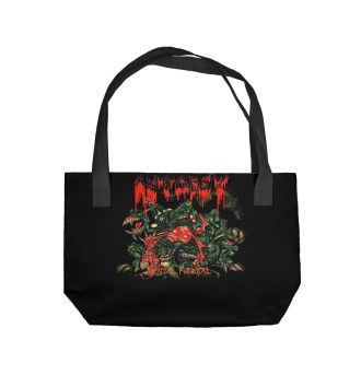 Пляжная сумка Autopsy death metal band