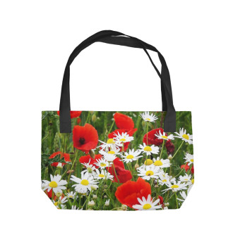 Пляжная сумка Полевые цветы