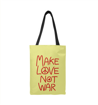 Сумка-шоппер Make Love Not War