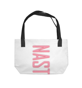 Пляжная сумка Nastya-pink