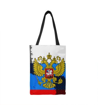 Сумка-шоппер Россия триколор