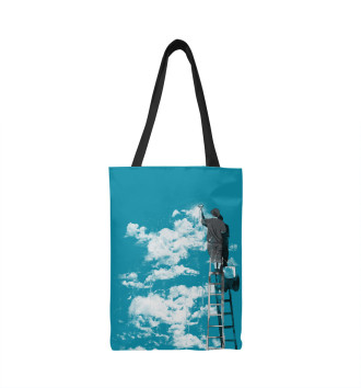 Сумка-шоппер Рисующий облака