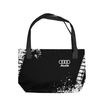 Пляжная сумка Audi abstract sport uniform