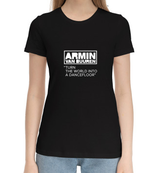 Хлопковая футболка Armin Van Buuren ASOT1000