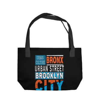 Пляжная сумка Бруклин Бронкс