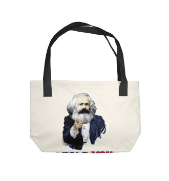 Пляжная сумка Карл Маркс