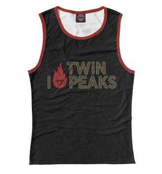 Майка I Love Twin Peaks