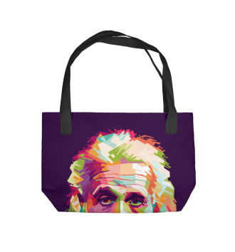 Пляжная сумка Альберт Энштейн