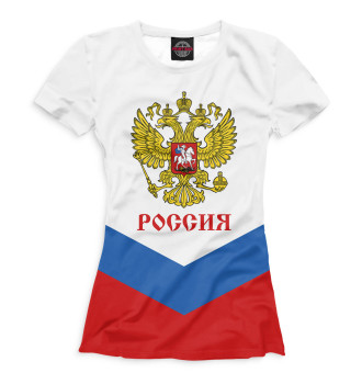 Футболка для девочек Сборная России