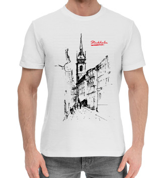 Хлопковая футболка Stockholm