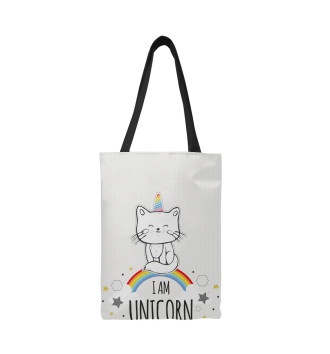 Сумка-шоппер Unicorn Cat