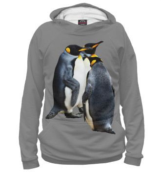 Женское Худи Королевский Пингвин