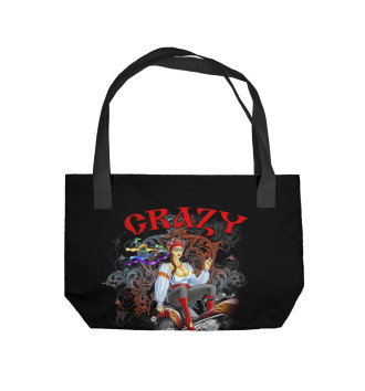 Пляжная сумка Crazy Хохлушка
