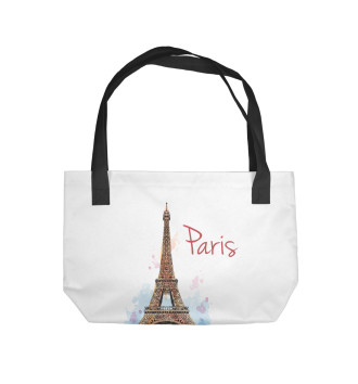 Пляжная сумка Париж