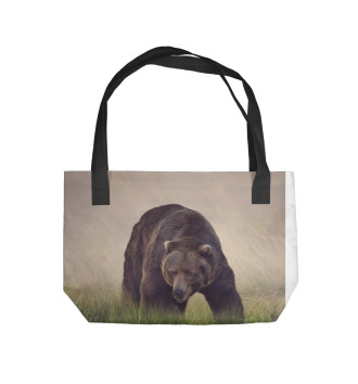 Пляжная сумка Бурый медведь