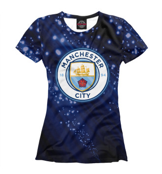 Футболка для девочек FC Manchester City Abstract