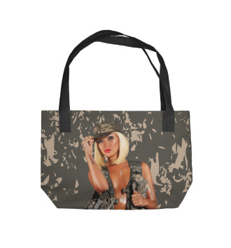 Пляжная сумка Military girl
