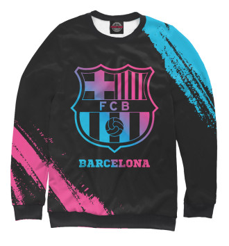 Свитшот Barcelona Neon Gradient