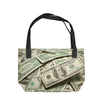 Пляжная сумка Доллары
