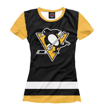 Женская Футболка Pittsburgh Penguins