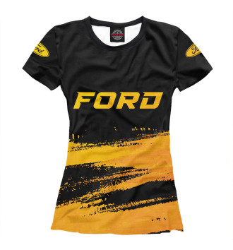 Футболка для девочек Ford Gold Gradient
