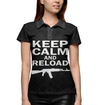 Поло Keep calm and reload