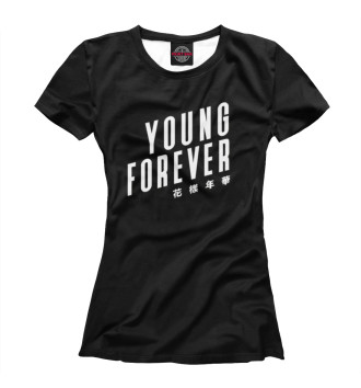 Футболка для девочек Young Forever