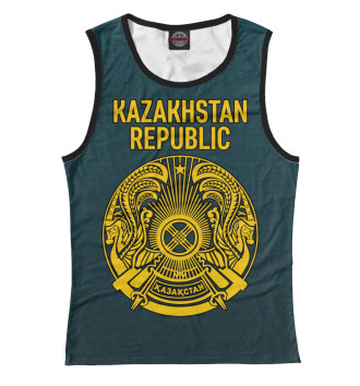 Женская Майка Kazakhstan Republic