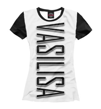 Футболка для девочек Vasilisa-black